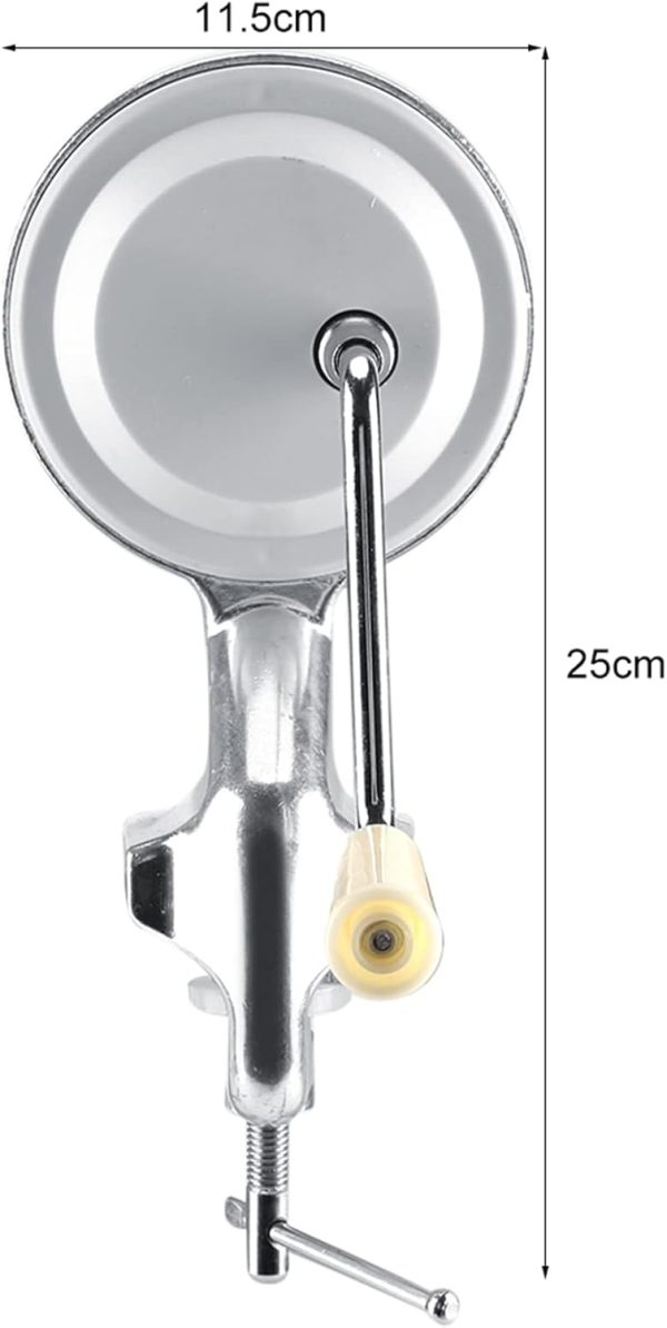 Manual Pasta Maker,Aluminium Alloy Hand Cranking Noodle Pressing Machine Pasta Presses Kitchen DIY Homemade Noodle Tools