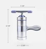 Stainless Steel Noodle Maker,Manual Pasta Machine Stainless Steel Pasta Maker Pasta Press Noodle Machine, kitchen Aid Asseccories Pasta Tools