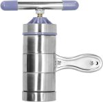 Noodle Making Machine | Stainless Steel Manual Noodle Maker | Hand Crank Pasta Press Machine with 5 Dough Press Kitchen Accessory for Homemade Noodles/Spaghetti/Fresh Dough