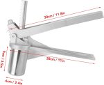 Stainless Steel Versatile Manual Noodles Press Machine Effortlessly Creates Diverse Pasta Shapes For Home Kitchen